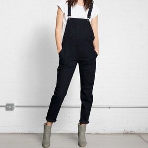 Rag and bone black overalls